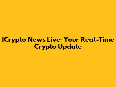 ICrypto News Live: Your Real-Time Crypto Update