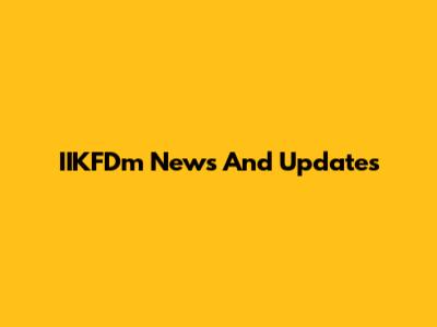 IIKFDm News And Updates