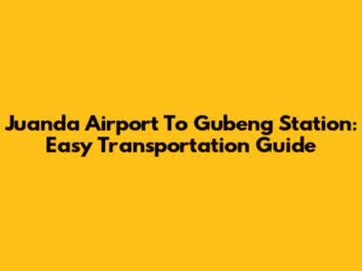 Juanda Airport To Gubeng Station: Easy Transportation Guide