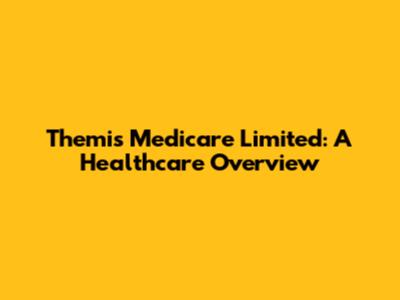 Themis Medicare Limited: A Healthcare Overview