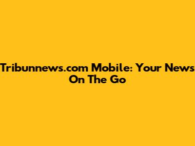 Tribunnews.com Mobile: Your News On The Go